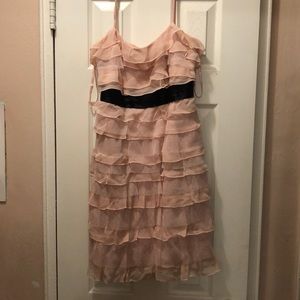 BCBG ruffle dress